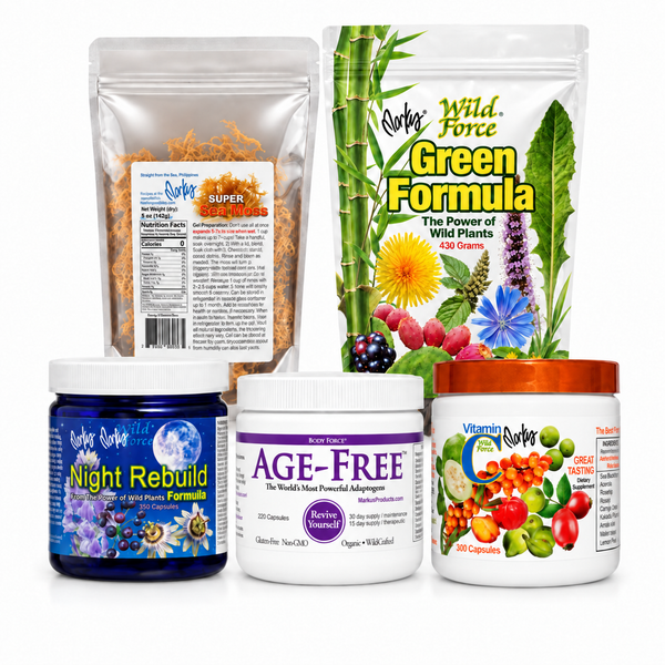Adrenal Thyroid Set, everything in the set