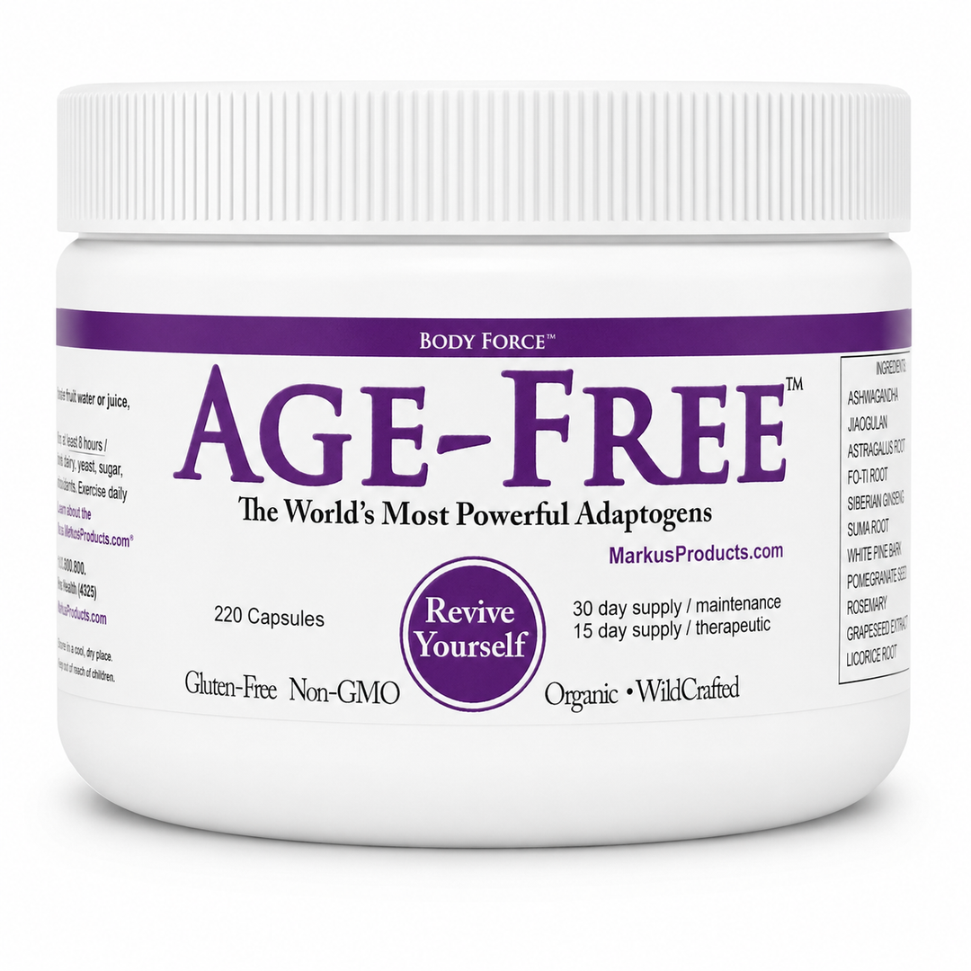 Age-Free capsules, front
