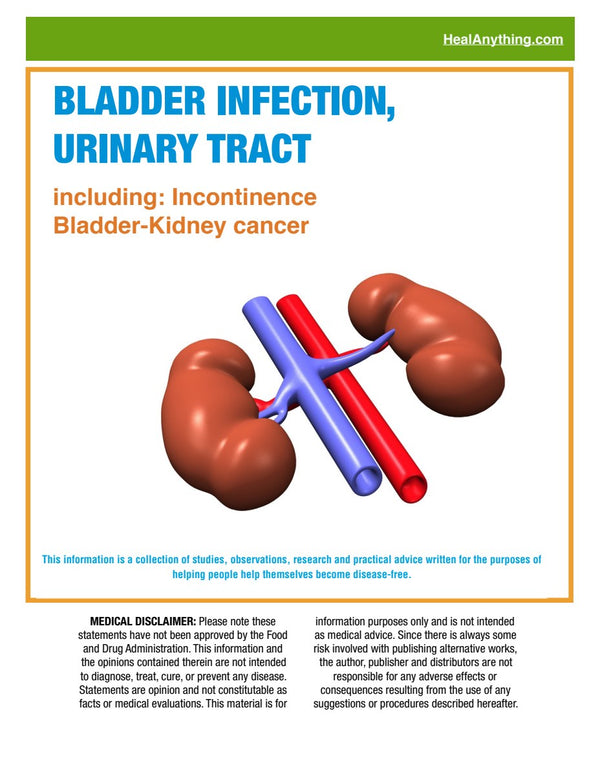 BLADDER INFECTION, URINARY TRACT (40 page e-booklet)