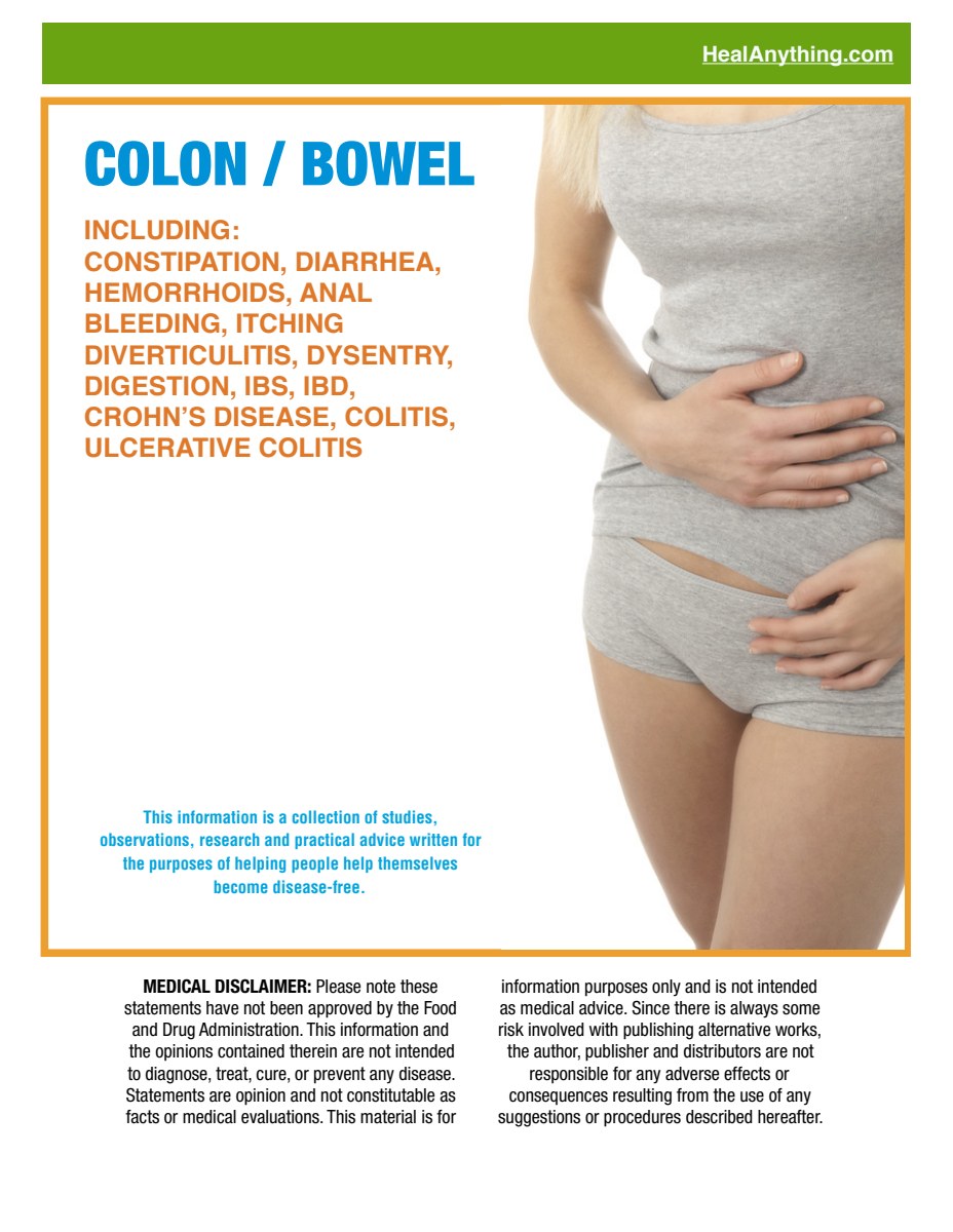 COLON & BOWELS (104 page e-booklet)