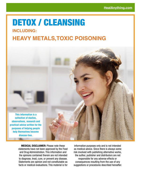 DETOX/CLEANSING (72 page e-booklet)