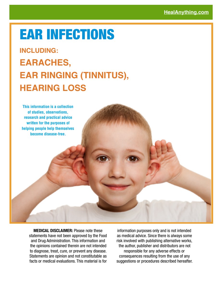 EAR INFECTIONS (45 page e-booklet)