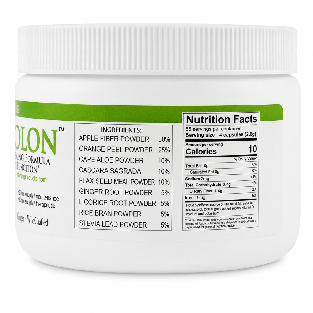 Free-Colon capsules, back