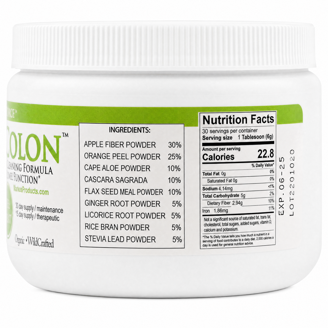 Free-Colon powder, back