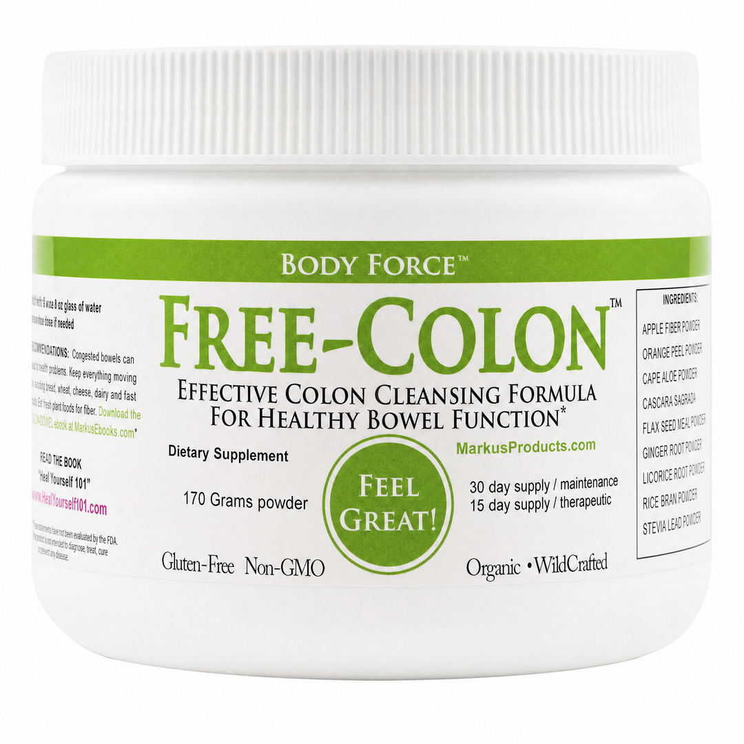 Free-Colon powder, front