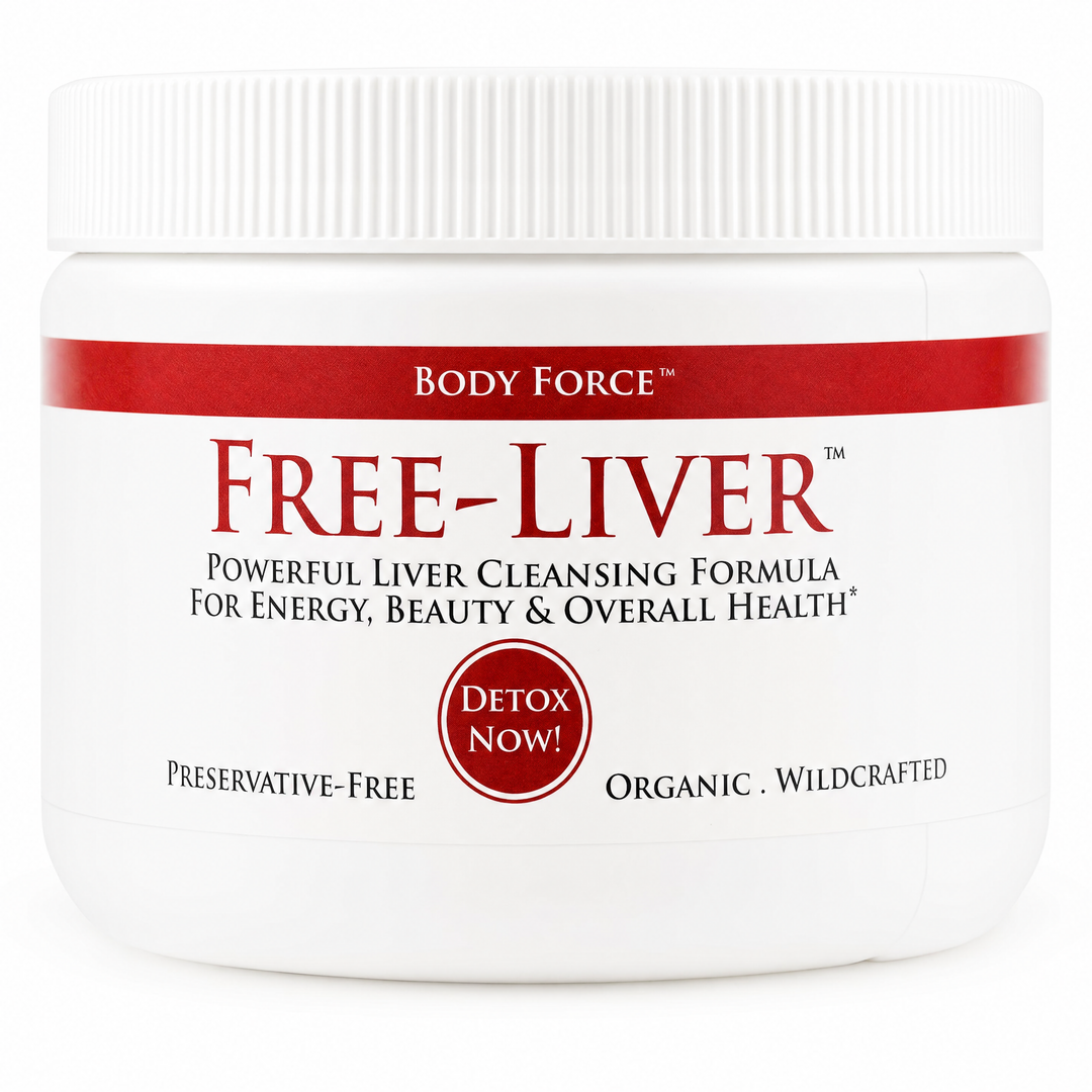Free-Liver powder, front
