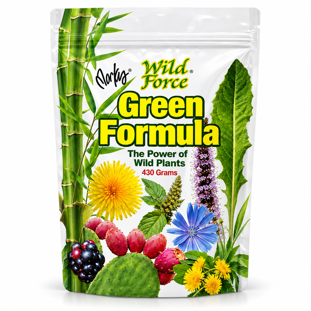 Wild Force Green Formula, 430 gram pouch, front