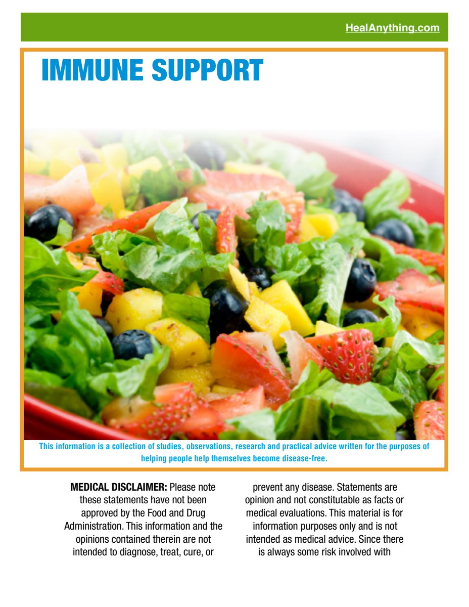 IMMUNE SYSTEM (50 page e-booklet)
