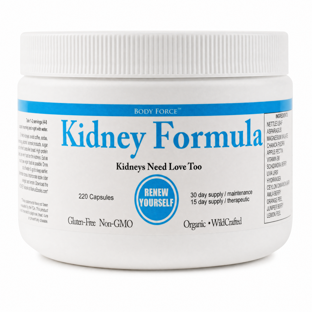 Kidney Formula capsules, front