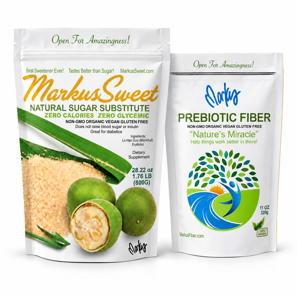 Markus Sweet and Prebiotic Fiber Set, everything in the set