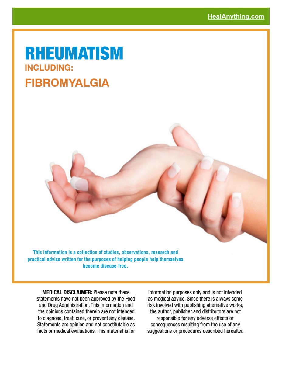 RHEUMATISM (49 page e-booklet)