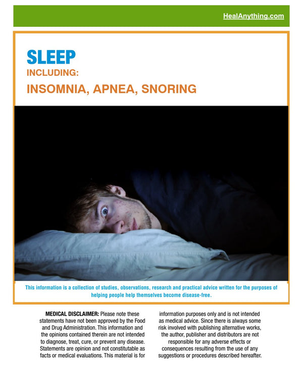SLEEP (59 page e-booklet)