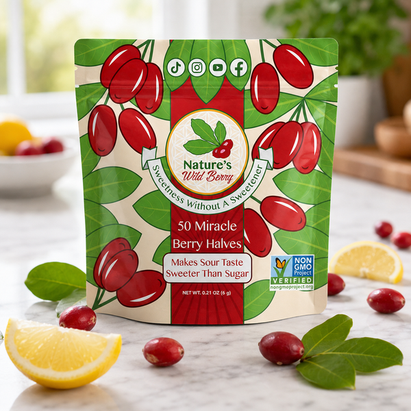 Nature's Wild Berry, 50 Miracle Berry Halves